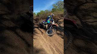 Riding a 2001 CR250 at the Lawrence Compound [upl. by Elah]