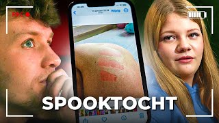 MEISJE AANGERAAKT door GEEST Spooktocht 4 [upl. by Vig]