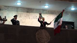 GRITO DE INDEPENDENCIA EN PIEDRAS NEGRAS CON MARIACHI VARGAS  2014 [upl. by Dnalra]