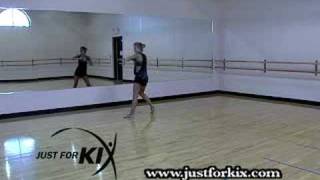 Advanced Lyrical Combo Tutorial and Demonstration from Just For Kix [upl. by Sontag]