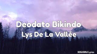 Lys De La Vallée Lyrics Deodato Bikindo [upl. by Garrison]