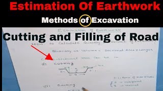 PART 2Estimation of EarthworkEarthwork CalculationMethods of Earthwork Excavation [upl. by Etnuaed]