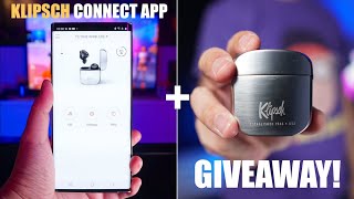 FINALLY New Klipsch Connect App For T5 True Wireless  GIVEAWAY [upl. by Gierk]