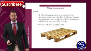 CONTENEDORES Y PALLET UNIDADES DE TRANSPORTE INTERMODAL UTI [upl. by Nylteak117]