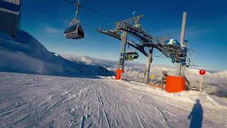 Skiing in Kaltenbach  Austria  Day 4  Kristallhütte [upl. by Nedyah]