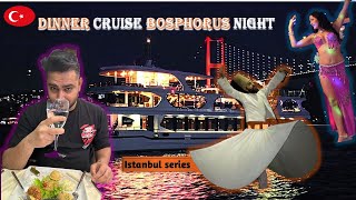 Bosphorus Cruise Tour🛳️  Royal Dinner🥙  Is it worth it  Istanbul Series [upl. by Brandi]