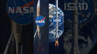 Top 10 MindBlowing Comparisons Between NASA and ISRO🌍🚀 shorts ytshorts engineering technology [upl. by Baler]