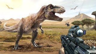 Dinosaur Shooting 3D by MTS Free Games Android Gameplay HD [upl. by Furlani505]