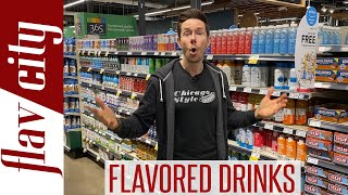 These Are The HEALTHIEST Drinks At The Grocery StoreWith A Taste Test [upl. by Adnael525]