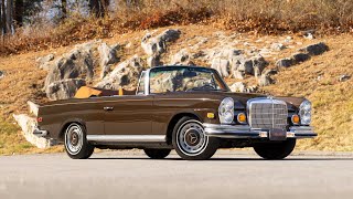 1971 MercedesBenz 280SE 35 Cabriolet Walk Around [upl. by Rubio78]