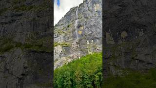 Breathtaking Staubbach Falls Lauterbrunnen🇨🇭 Fantastic waterfalls in the beautiful Swiss Alps 🫶 [upl. by Peyter49]