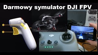 symulator DJI FPV Virtual bez drona  darmowy symulator FPV jak działa DJI Virtual Flight [upl. by Yesoj]