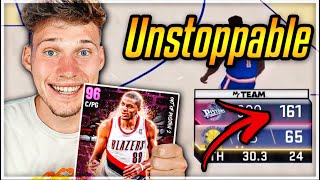 JESSER USED MY BUDGET GOAT SQUAD AND NOW HES UNSTOPPABLE IN NBA 2K21 MyTEAM [upl. by Anaimad]