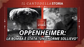 Oppenheimer spiega perché la bomba atomica sia stata quotun enorme sollievoquot [upl. by Alyal341]