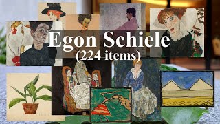 Live0036Egon Schiele 224 items [upl. by Kinchen235]