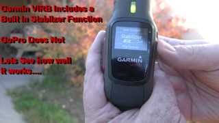 Garmin VIRB vs GoPro Hero3  Test 2 Stabilizer [upl. by Ajnot]