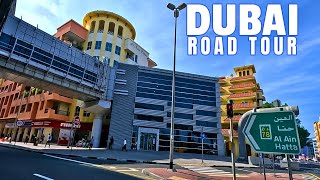 DUBAI DRIVING TOUR  AL GARHOUD BRIDGE TO AL MAKTOUM BRIDGE  GoPro11 cam [upl. by Ecirted]