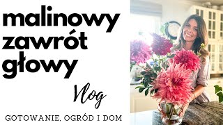 MALINOWY ZAWRÓT GŁOWY  KUCHNIA DOM I OGRÓD  VLOG  BEATA M [upl. by Atikir657]