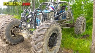 4 WHEEL STEER REAR ENGINE BEAST AT MOUNTAIN HAVOC 2018 [upl. by Yelime]