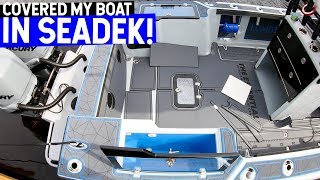 COVERED MY BOAT IN SEADEK [upl. by Archangel]