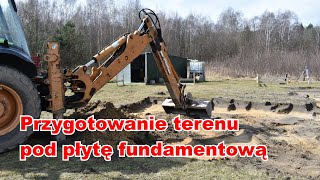 Wykop i wyrównanie terenu pod płytę fundamentową  Cykl 2 Odcinek 3 [upl. by Zerlina]