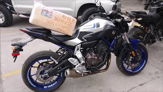 YAMAHA FZ07  MT07  FULL SISTEM  TWO BROTHERS [upl. by Leidba952]