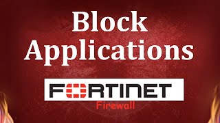 How to block web applications in fortigate firewall  Msolved Tech [upl. by Melonie]