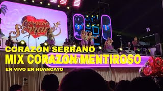 CORAZÓN SERRANO  Mix Corazón Mentiroso En vivo en RITMO Y SABOR de Palían 16022024 [upl. by Regazzi109]