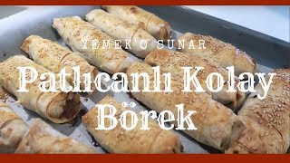 Nefis Kıymalı Patlıcanlı Börek [upl. by Nivek46]