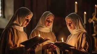 Gregorian Chants Ave Maris Stella  The Nuns Prayer for the Holy Spirit 1 Hour [upl. by Suirtemid]