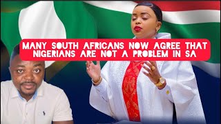 Many South Africans Now Agree that Nigerians are NOT creating problems in south as Accused [upl. by Aicilf624]