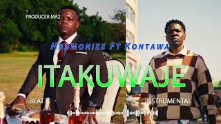 Harmonize Ft Kontawa  Itakuwaje Beat Instrumental By Producer Ma2 [upl. by Sharlene870]