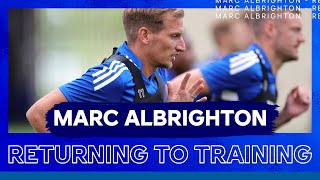 Marc Albrighton On Returning For PreSeason  PreSeason 20222023 [upl. by Vogeley]