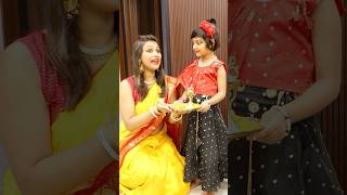 মাএবার পুজোয় আমাকে মেকআপ করিয়ে দেবে না কেন 😔  Baby Mom ComedyDurga Puja Makeup shorts [upl. by Lucic]