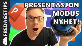 NYHET 🔴 Nye presentasjonsmodus i Microsoft Teams [upl. by Dewees833]