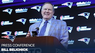 Bill Belichick “I will always be a Patriot”  Patriots Press Conference [upl. by Lehcear]