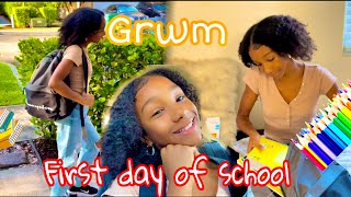 GRWM first day of school middle school [upl. by Lambertson951]