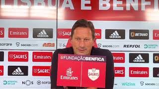 Roger Schmidt treinador do Benfica [upl. by Hameean996]