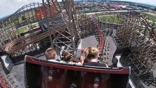 Energylandia Zadra Wooden Coaster [upl. by Klusek247]