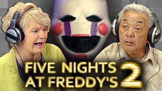 Elders Play Five Nights at Freddys 2 Elders React Gaming [upl. by Kolva]