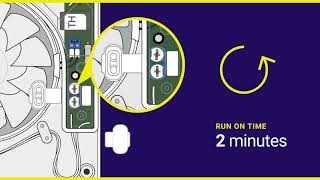 How To Wire a Fantronix Bathroom Extractor Fan Run On Timer amp Humidity Sensor to a Lighting Circuit [upl. by Ursas]