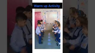 Warm up activity shorts kidslearningisfunwithus educaation [upl. by Elke]