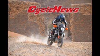 2019 KTM 790 Adventure and 790 Adventure R Review  Cycle News [upl. by Ailegnave]