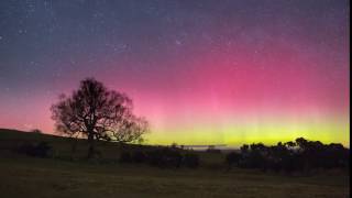 Northern Lights in the Brecon Beacons [upl. by Janifer]