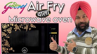 Convection with Air Fry Wala Microwave Oven 2024 Godrej Microwave oven all in one 2024 [upl. by Eenot]