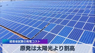 原発は太陽光より割高 経産省試算の発電コスト（2021年7月12日） [upl. by Hsara]