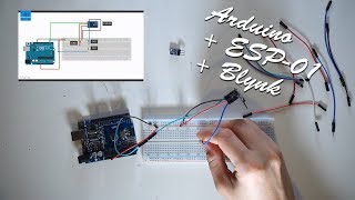 Getting your Arduino online  Using the ESP01 and Blynk [upl. by Vizzone]