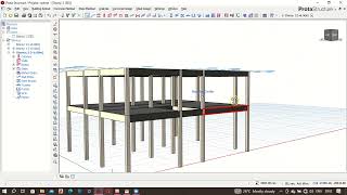 HOW TO INSERT FLOORS AND GENERATE STOREYS IN PROTASTRUCTURE 2018 FOR BEGINNERS CADMADEEASY [upl. by Ezaria]