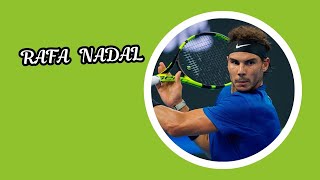 Rafa Nadal y la raqueta dorada [upl. by Ilrahs]