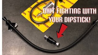 Transmission Dipsticks Made EASY No more Leaks and Universal [upl. by Dietsche]